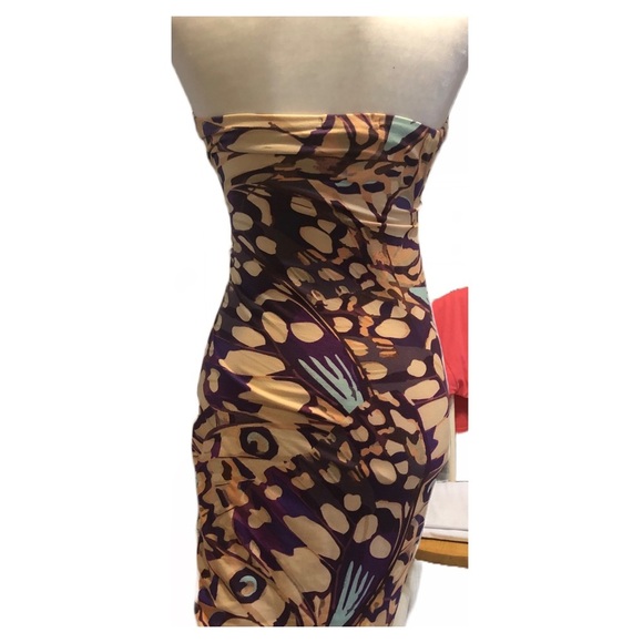 F21 โข Strapless Cutout Mini Dress โข Size Small - Picture 2 of 2